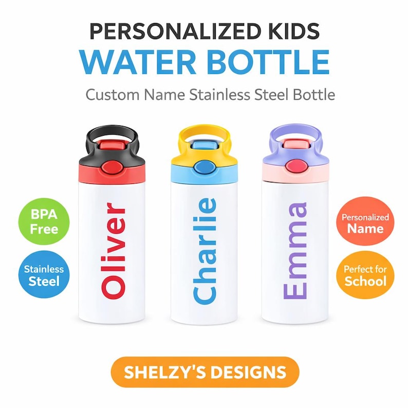 Best personalized birthday gifts under $50, custom water bottles and digital templates